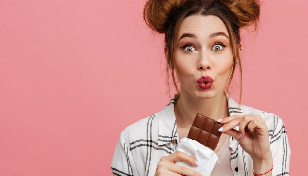 dieta das emoções: comer chocolate traz felicidade