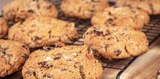 doce na dieta: cookies de aveia e passa