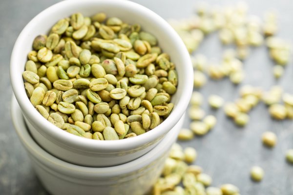 Consumo diário de café verde