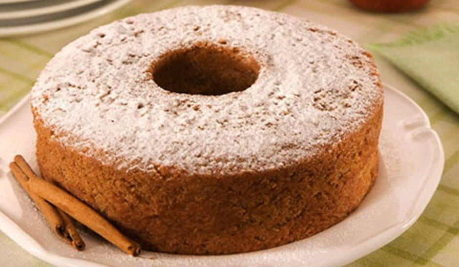 bolo de farinha de trigo integral