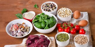 Alimentos ricos em ferro