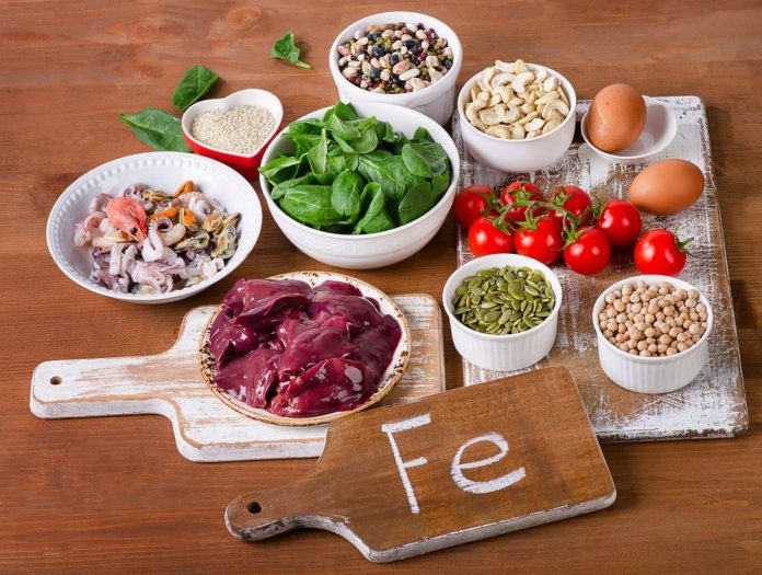 Alimentos ricos em ferro