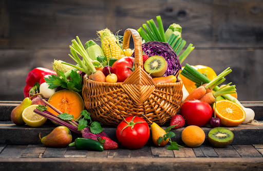 legumes e frutas sem glúten