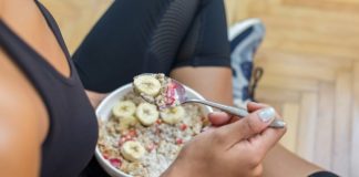 alimentação saudável depois do treino