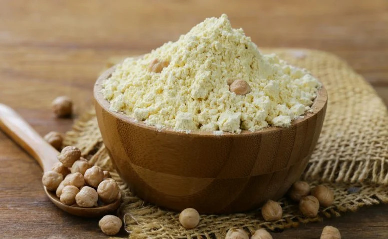 farinha de grão de bico