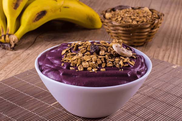 açaí com furtos secos