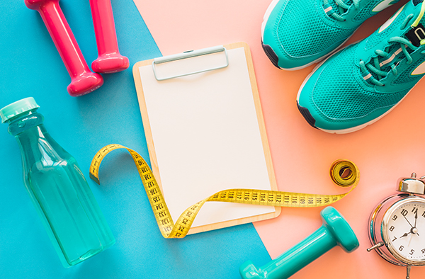 kit de exercício